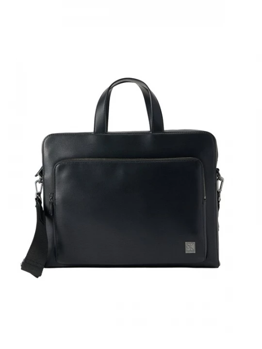 Foto van product Calvin Klein Laptoptas 'Emblem Hardware' zwart