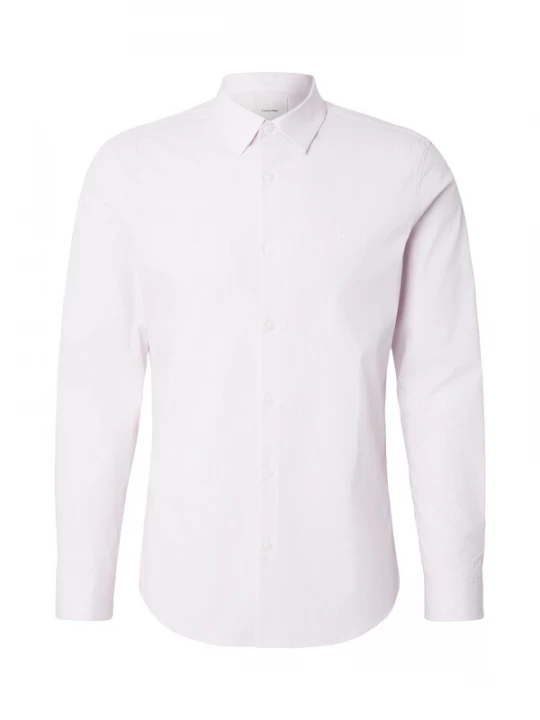 Foto van product Calvin Klein Overhemd pastelroze / wit