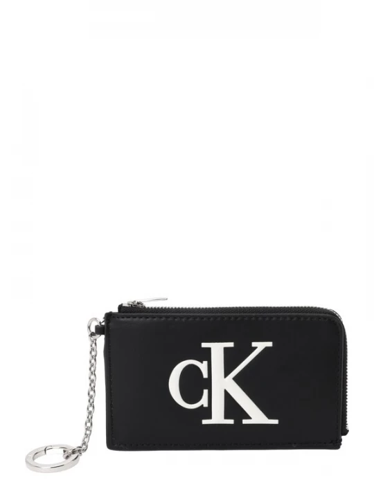 Foto van product Calvin Klein Portemonnee 'BOLD' zwart / zilver