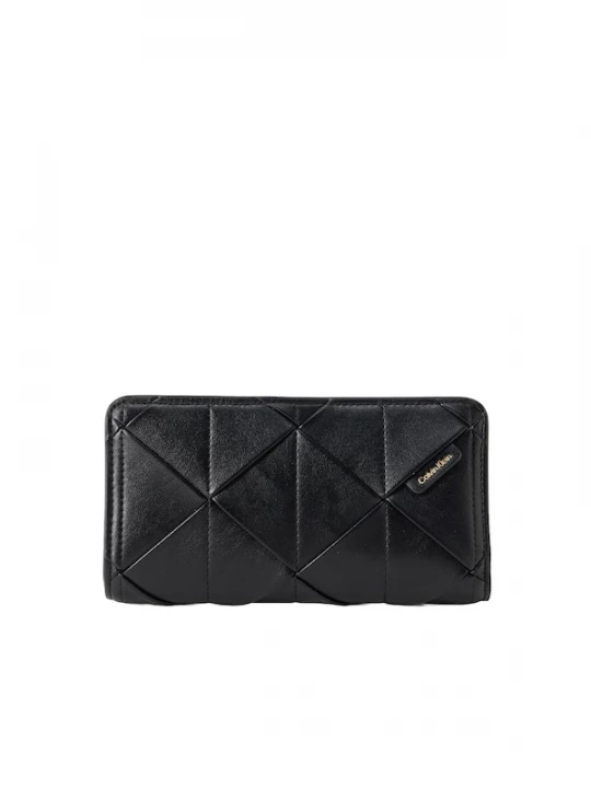 Foto van product Calvin Klein Portemonnee 'Patchwork Logo Passport' zwart