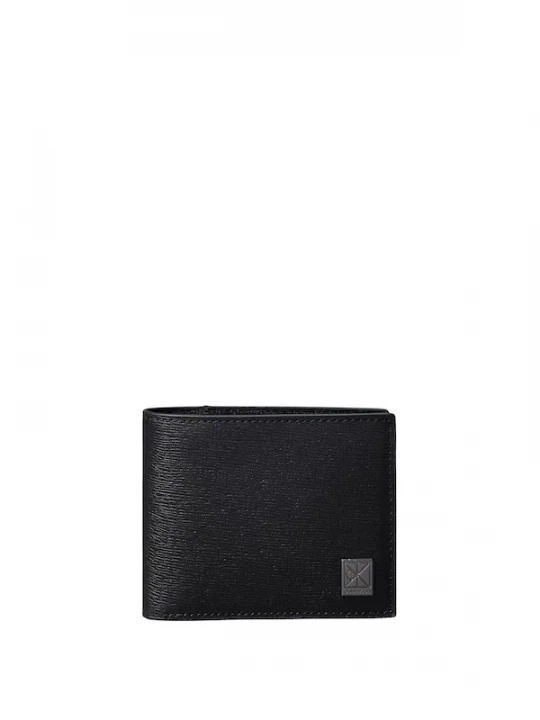 Foto van product Calvin Klein Portemonnee 'Textured Emblem Coin Pocket' zwart