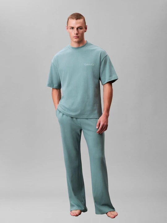 Foto van product Calvin Klein Pyjama lang turquoise