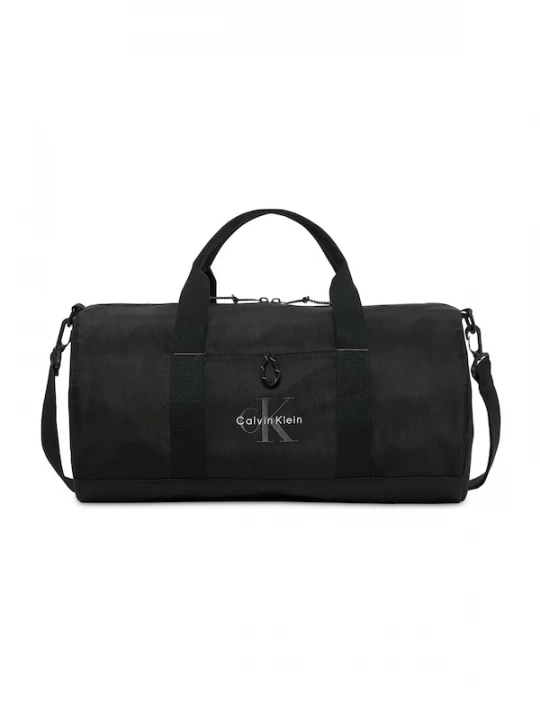 Foto van product Calvin Klein Reistas 'Monologo Embroidery Duffel' donkergrijs / zwart