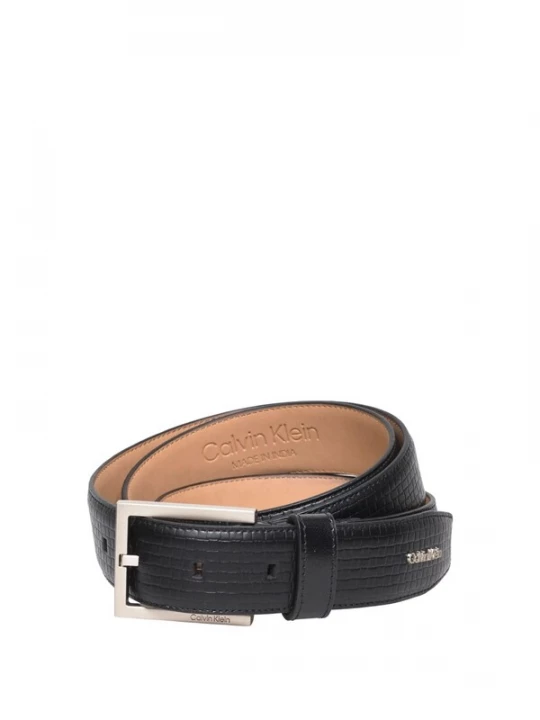 Foto van product Calvin Klein Riem 'CALVIN KLEIN SQUARE BUCKLE WOVEN 32MM CINTURA' gemengde kleuren