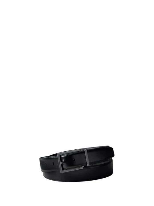 Foto van product Calvin Klein Riem 'CALVIN KLEIN SQUARE BUKLE 32MM REV / ADJ CINTURA' zwart