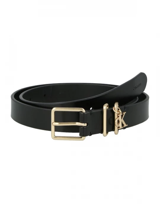 Foto van product Calvin Klein Riem 'CK Monogram' zwart