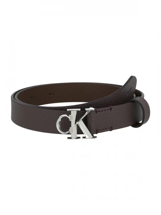 Foto van product Calvin Klein Riem donkerbruin / zilver