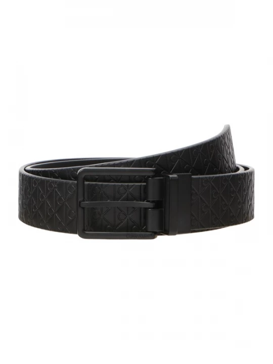 Foto van product Calvin Klein Riem 'Emblem Print Adjustable Reversible' zwart