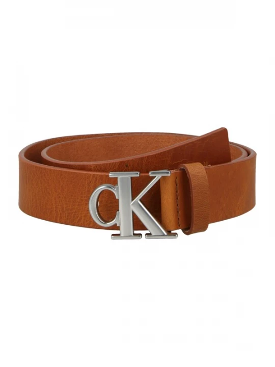 Foto van product Calvin Klein Riem 'Smooth Monogram Buckle' cognac