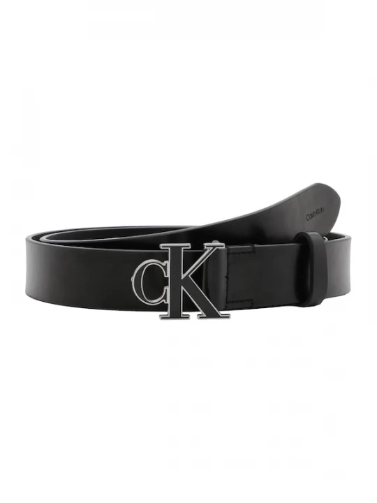 Foto van product Calvin Klein Riem zwart / zilver