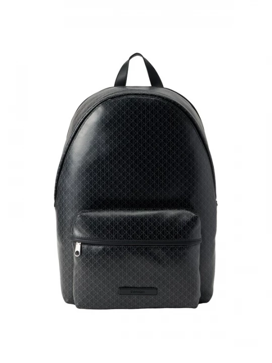 Foto van product Calvin Klein Rugzak 'Coated Emblem Print Dome' grijs / zwart
