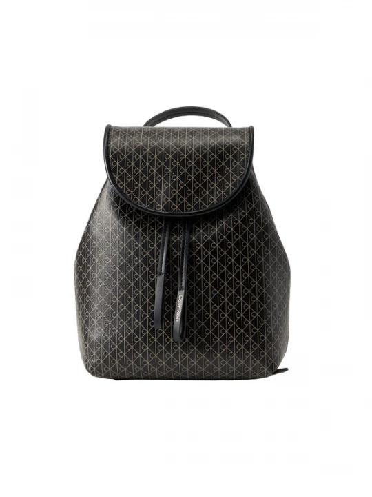 Foto van product Calvin Klein Rugzak 'Emblem Print Flap' cappuccino / zwart