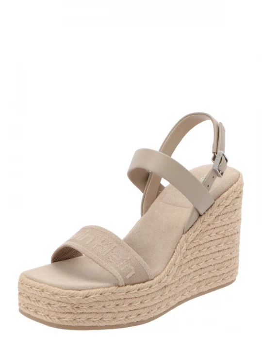 Foto van product Calvin Klein Sandalen met riem 'Elisabeth' greige