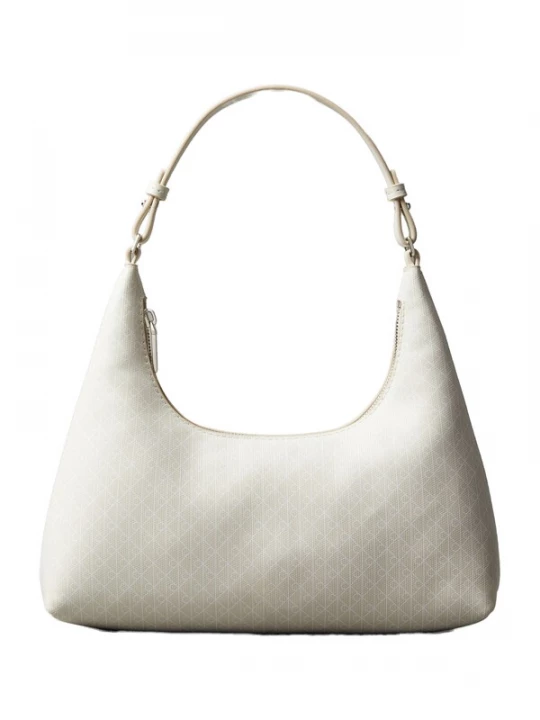 Foto van product Calvin Klein Schoudertas beige / wit