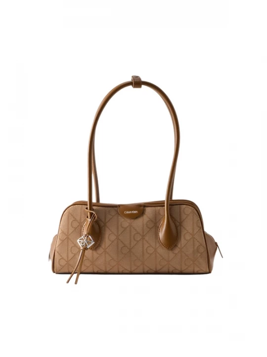 Foto van product Calvin Klein Schoudertas 'Emblem Extended Side Shoulder' kaki