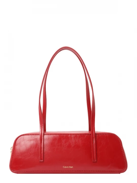 Foto van product Calvin Klein Schoudertas 'Foil Logo Glossy Shoulder' rood