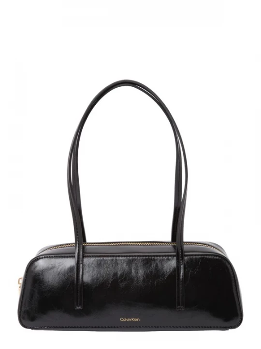 Foto van product Calvin Klein Schoudertas 'Foil Logo Glossy Shoulder' zwart