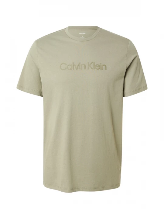 Foto van product Calvin Klein Shirt '30S' kaki / olijfgroen