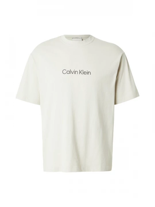 Foto van product Calvin Klein Shirt antraciet / offwhite