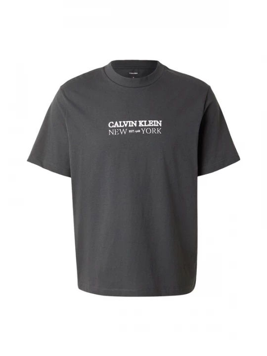 Foto van product Calvin Klein Shirt antraciet / wit