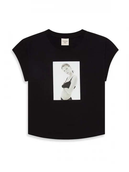 Foto van product Calvin Klein Shirt 'CLASSIC KATE' grijs / lichtgrijs / zwart / offwhite