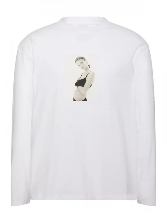 Foto van product Calvin Klein Shirt 'CLASSIC KATE' lichtgrijs / zwart / wit