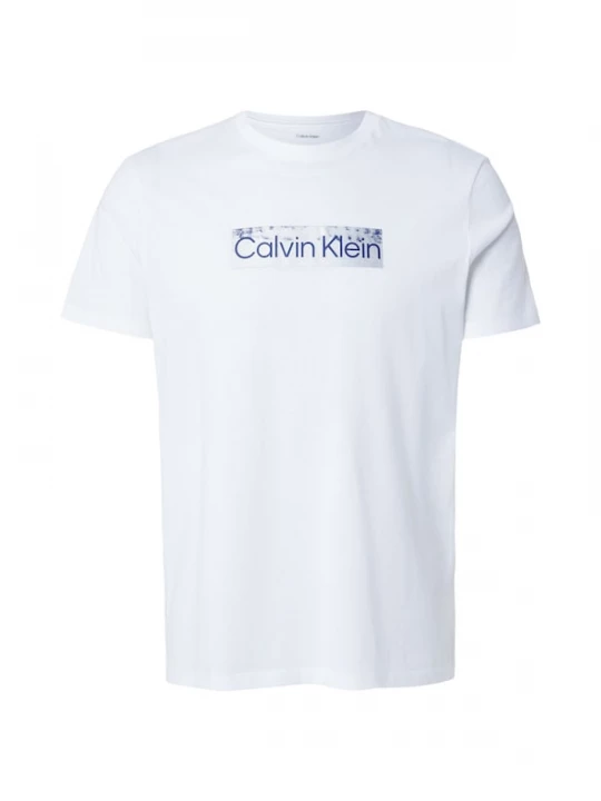Foto van product Calvin Klein Shirt donkerblauw / wit