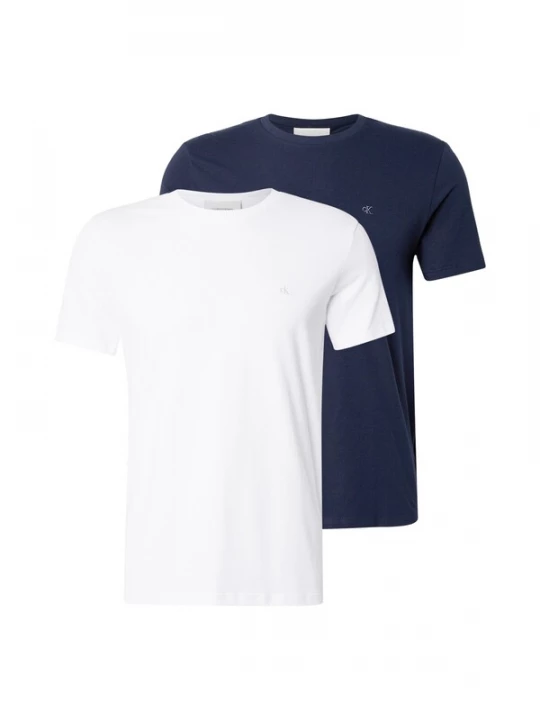 Foto van product Calvin Klein Shirt donkerblauw / wit