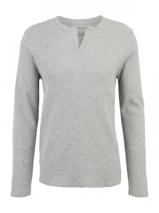 Foto van product Calvin Klein Shirt grijs gemêleerd