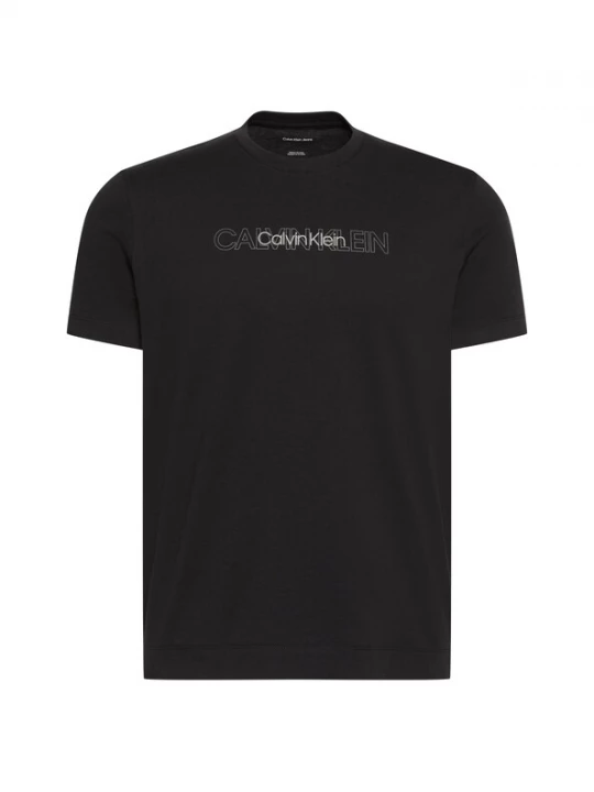 Foto van product Calvin Klein Shirt lichtgrijs / zwart / wit