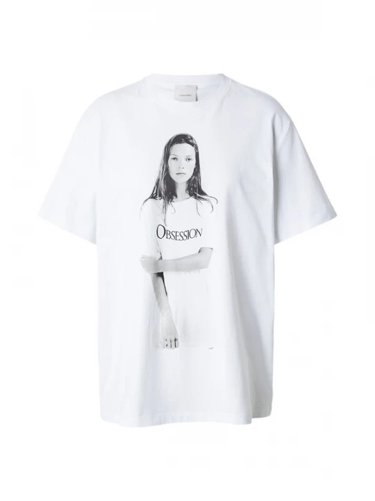 Foto van product Calvin Klein Shirt 'OBSESSION' grijs / zwart / wit