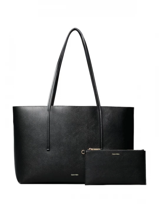 Foto van product Calvin Klein Shopper 'Foil Logo Tote With' zwart