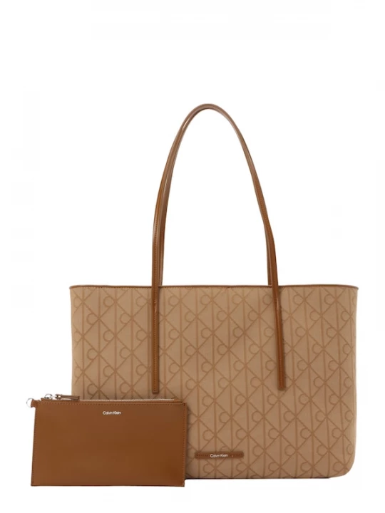 Foto van product Calvin Klein Shopper sand / cognac
