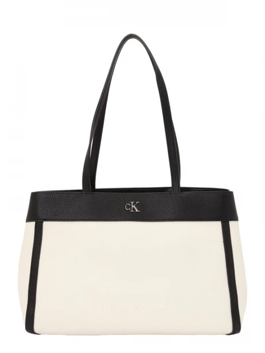 Foto van product Calvin Klein Shopper zwart / offwhite