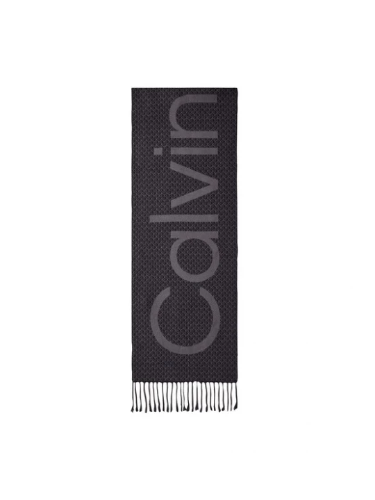 Foto van product Calvin Klein Sjaal 'BOLD' grijs / zwart