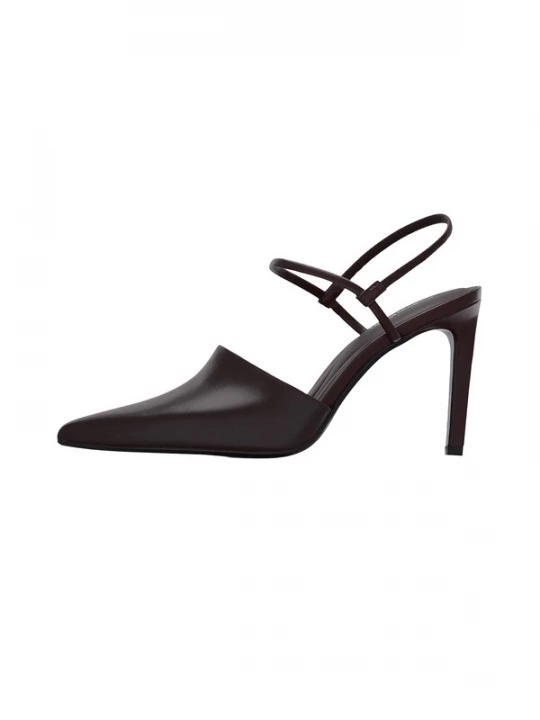 Foto van product Calvin Klein Slingpumps 'Slingback Stiletto' aubergine