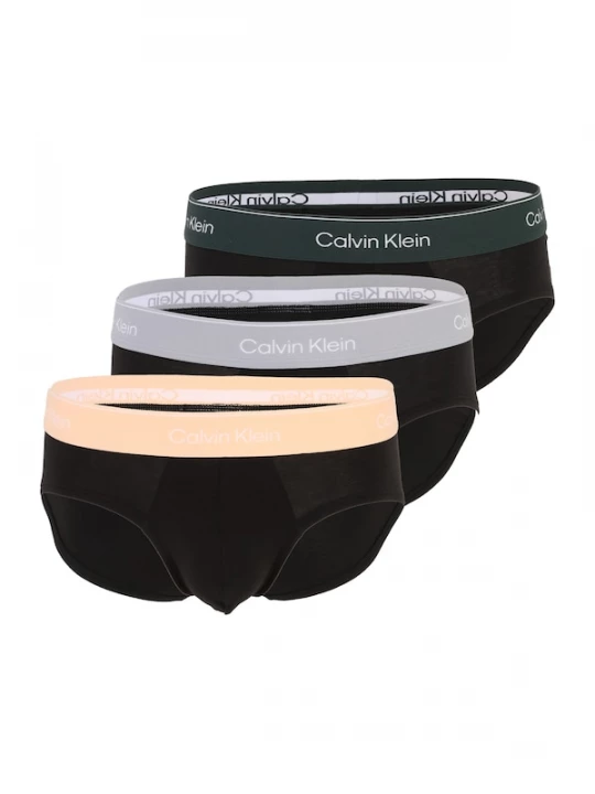 Foto van product Calvin Klein Slip grijs / spar / abrikoos / zwart