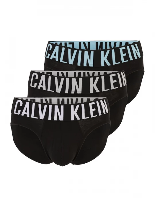 Foto van product Calvin Klein Slip lichtblauw / lichtgrijs / zwart / wit