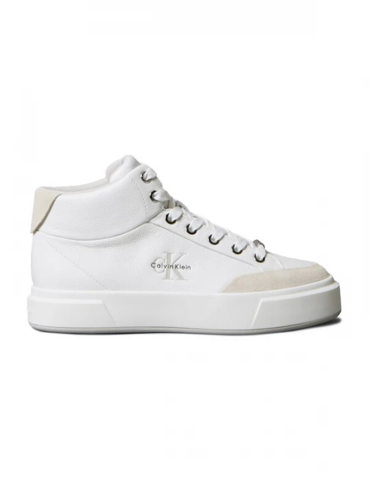 Foto van product Calvin Klein Sneakers hoog lichtbeige / zwart / wit