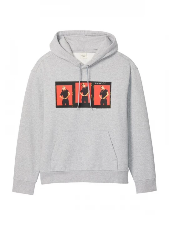 Foto van product Calvin Klein Sweatshirt 'OUTTAKES' geel / grijs / rood / zwart