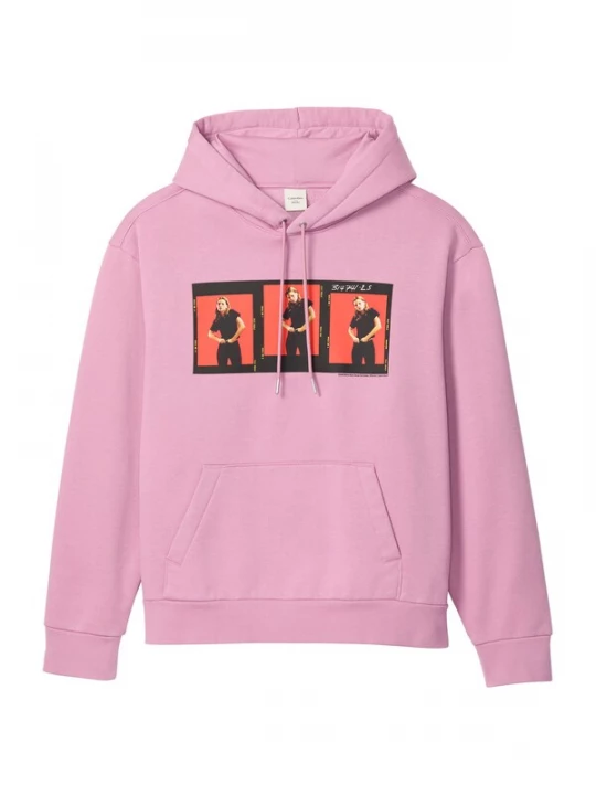 Foto van product Calvin Klein Sweatshirt 'OUTTAKES' lichtroze / oranjerood / zwart / wit