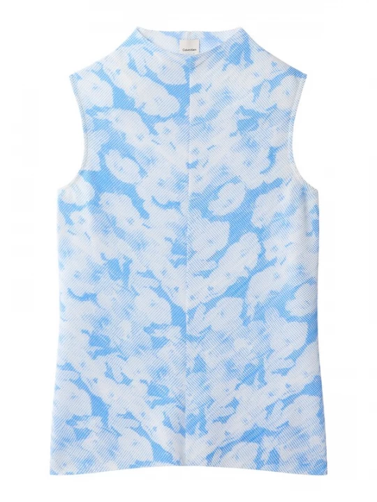 Foto van product Calvin Klein Top blauw / wit