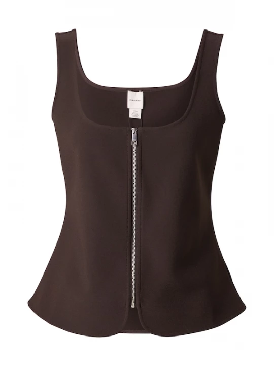 Foto van product Calvin Klein Top chocoladebruin