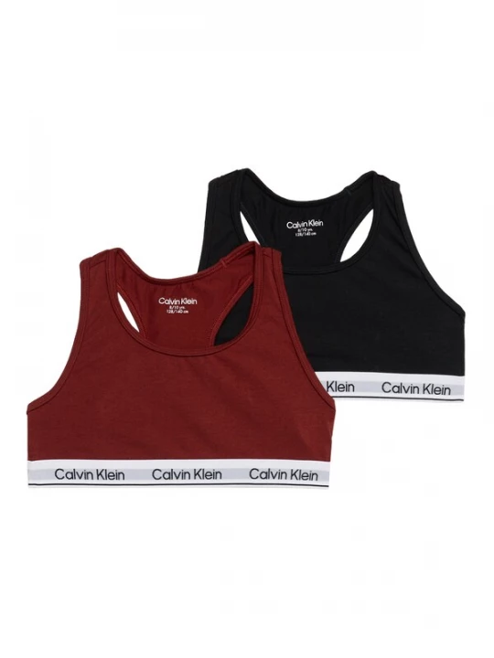 Foto van product Calvin Klein Underwear BH lichtgrijs / karmijnrood / zwart / wit