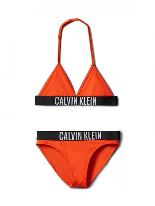 Foto van product Calvin Klein Underwear Bikini 'Intense Power' oranjerood / zwart / wit