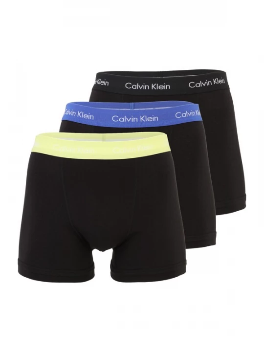 Foto van product Calvin Klein Underwear Boxershorts blauw / neongeel / zwart / wit