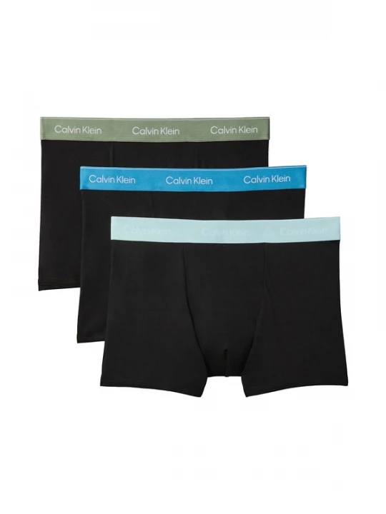 Foto van product Calvin Klein Underwear Boxershorts blauw / pastelblauw / olijfgroen / zwart