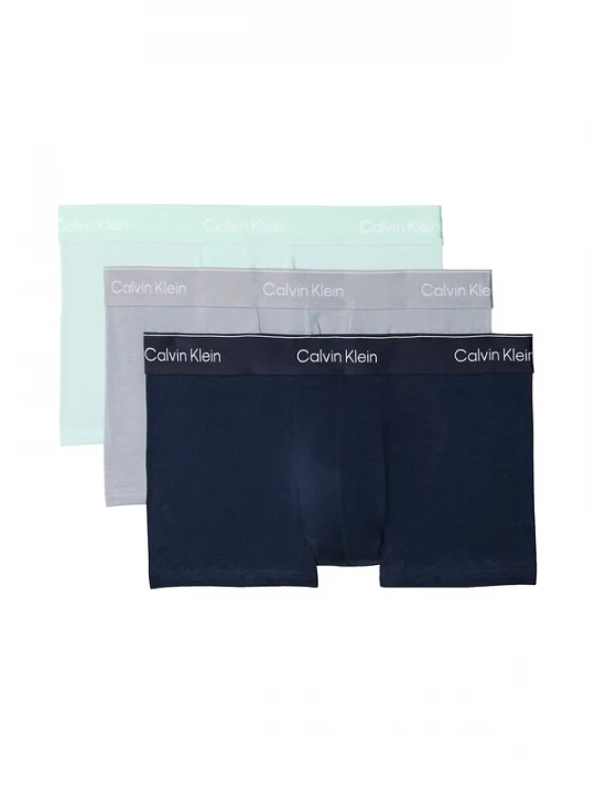 Foto van product Calvin Klein Underwear Boxershorts donkerblauw / lichtgrijs / lichtgroen