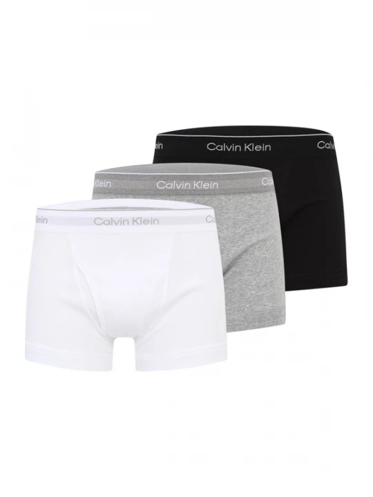 Foto van product Calvin Klein Underwear Boxershorts grijs gemêleerd / zwart / wit