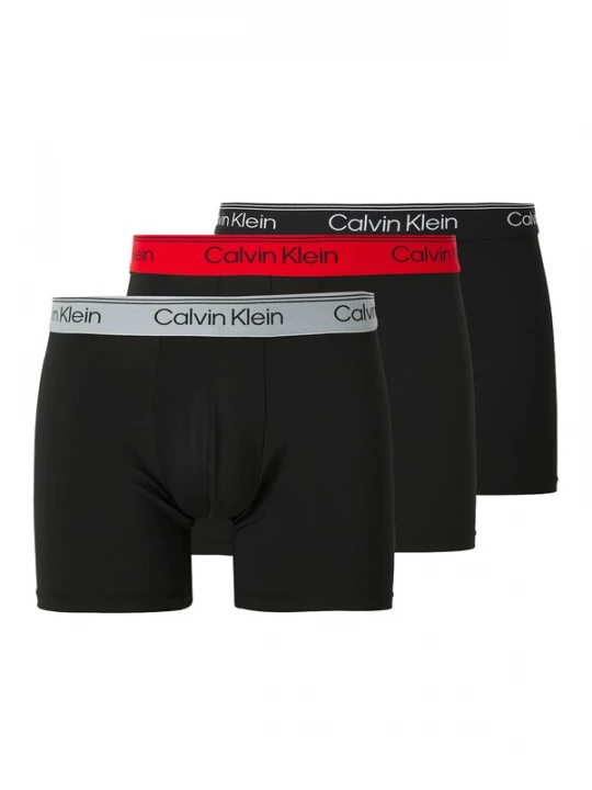 Foto van product Calvin Klein Underwear Boxershorts grijs / rood / zwart